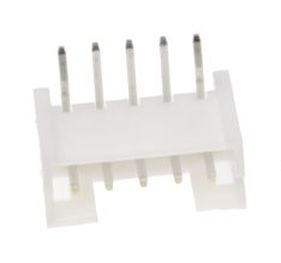 Connector JST-PH 2.0mm pitch 5-pin female 90 graden PCB